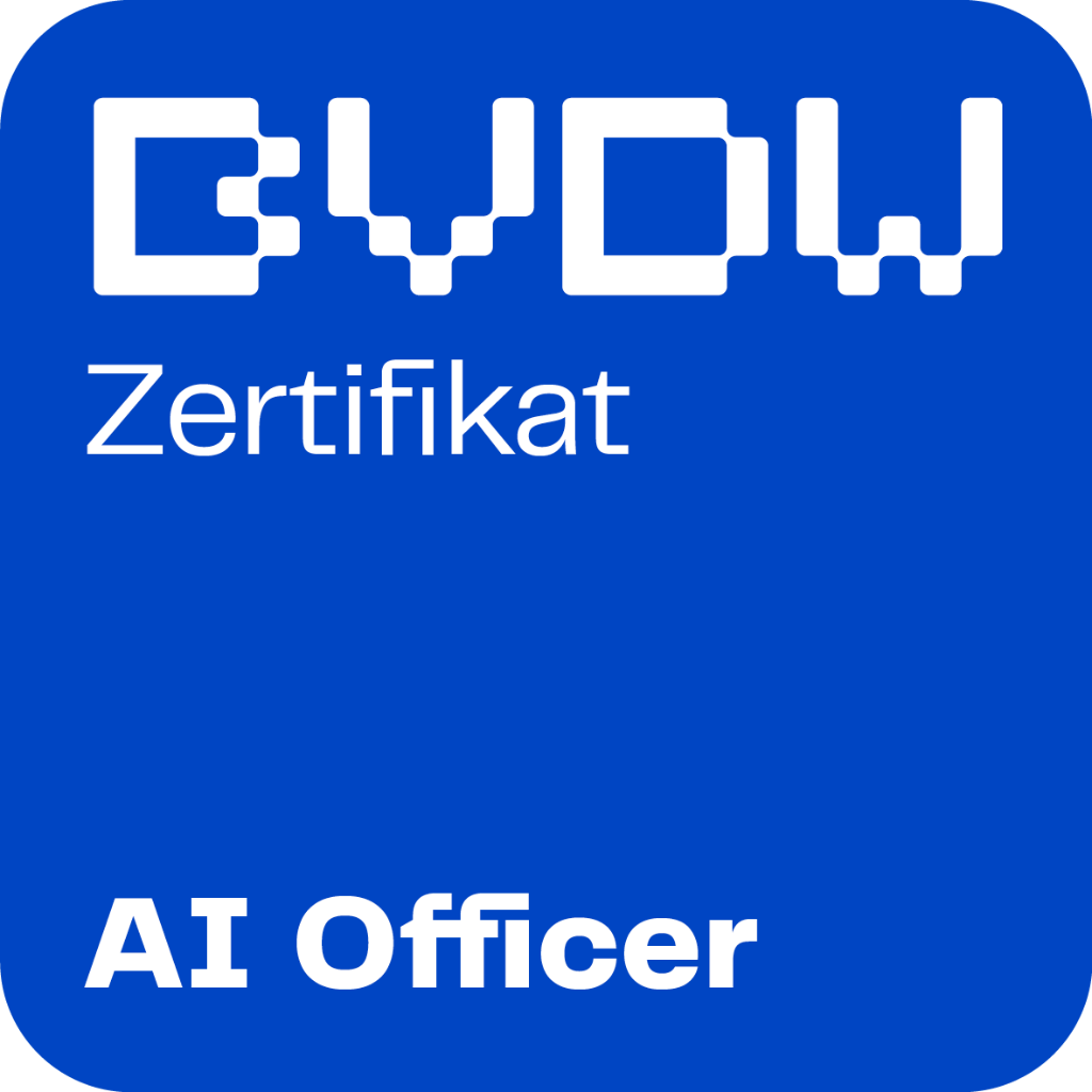 BVDW Zertifikat AI Officer